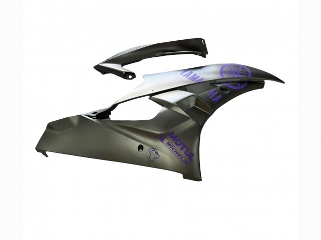 2006-2007 Yamaha YZF 600 R6 Motorcycle Fairings - Grey Purple Motul