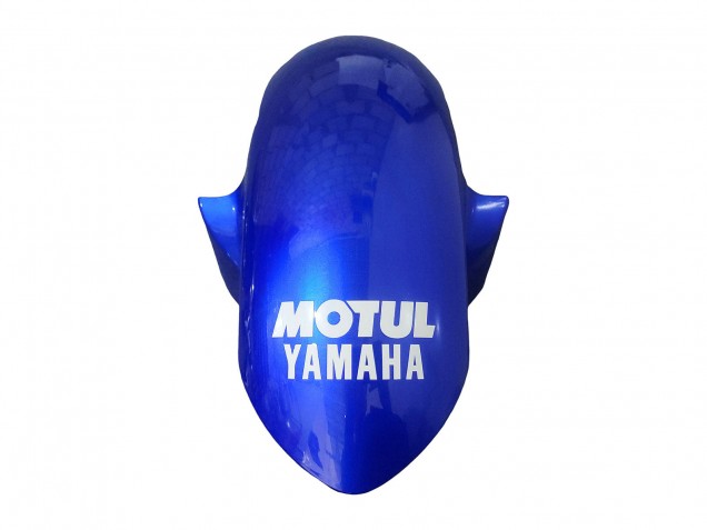 2006-2007 Yamaha YZF 600 R6 Motorcycle Fairings - White Blue Red Fiat Motul Michelin