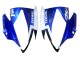 2006-2007 Yamaha YZF 600 R6 Motorcycle Fairings - White Blue Red Fiat Motul Michelin
