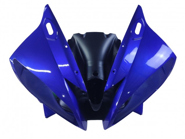 2006-2007 Yamaha YZF 600 R6 Motorcycle Fairings - White Blue Black