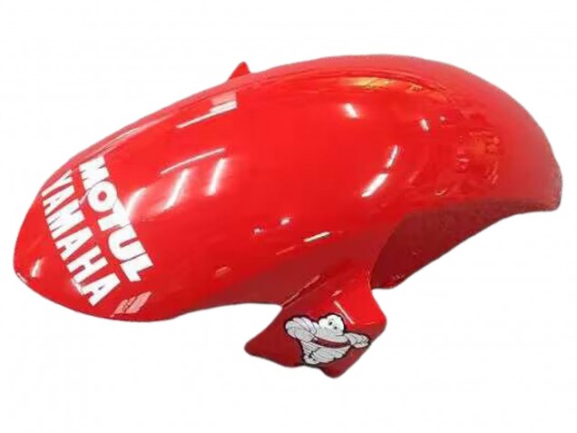 2006-2007 Yamaha YZF 600 R6 Motorcycle Fairings - White Red Black Motul