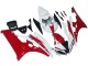 2006-2007 Yamaha YZF 600 R6 Motorcycle Fairings - White Red