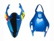 2006-2007 Yamaha YZF 600 R6 Motorcycle Fairings - Blue Neon Green Black Shark