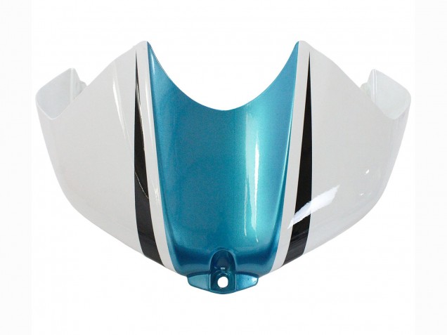 2006-2007 Yamaha YZF 600 R6 Motorcycle Fairings - White Blue Black Semakin Didepan ENEOS