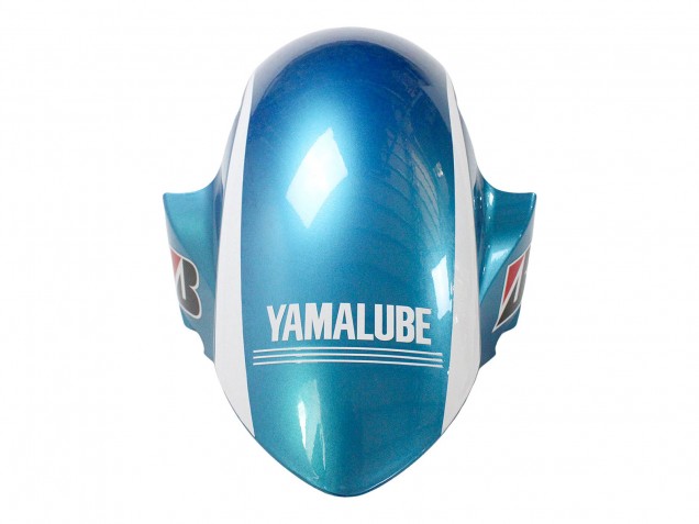 2006-2007 Yamaha YZF 600 R6 Motorcycle Fairings - White Blue Black Semakin Didepan ENEOS