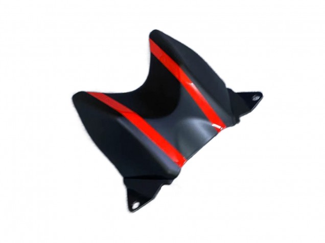 2011-2015 Honda CBR250RR Motorcycle Fairings - Matte Black Red Stripe