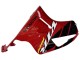 2000-2006 Honda VTR1000 Motorcycle Fairings - Red Black Stripe Racing