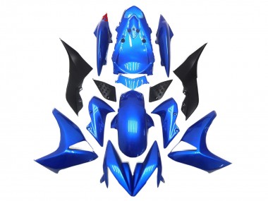 2003-2006 Kawasaki Z1000 Motorcycle Fairings - Blue Black