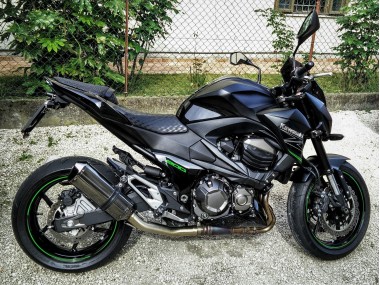 2014-2019 Kawasaki Z1000 Motorcycle Fairings - Black Green