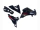 2013-2018 Kawasaki Z800 Motorcycle Fairings - Glossy Black Red