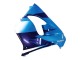 2000-2001 Kawasaki ZX9R Motorcycle Fairings - Blue Black