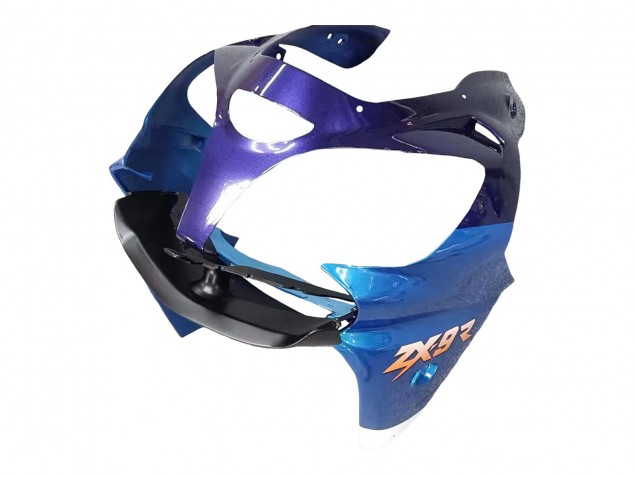 2000-2001 Kawasaki ZX9R Motorcycle Fairings - Blue Black