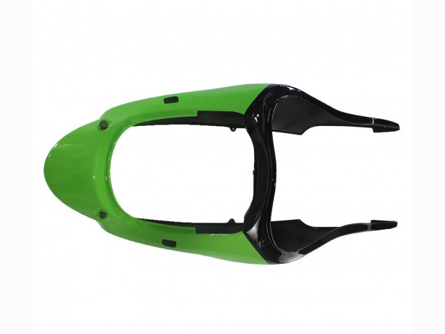2000-2001 Kawasaki ZX9R Motorcycle Fairings - Green Black Playboy DENSO