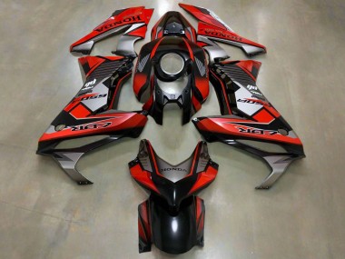 2019-2020 Honda CBR650R Motorcycle Fairings - Silver Red Glossy Black