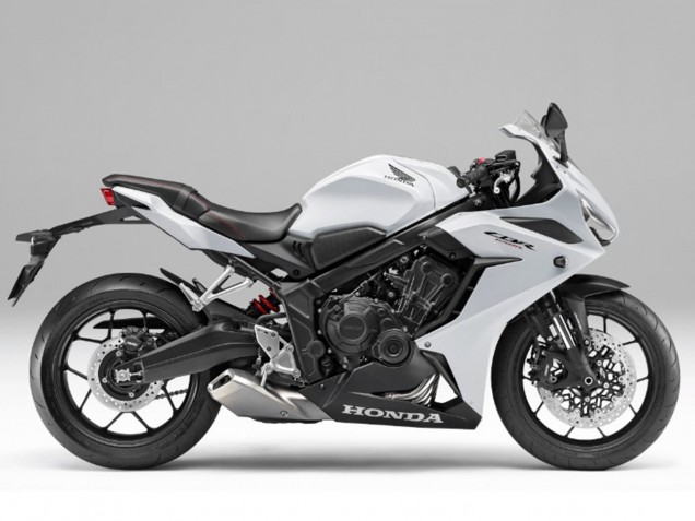 2021-2023 Honda CBR650R Motorcycle Fairings - Matte White