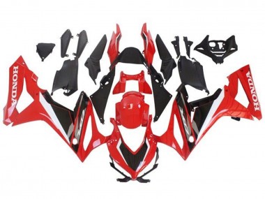 2021-2023 Honda CBR650R Motorcycle Fairings - Red White Black