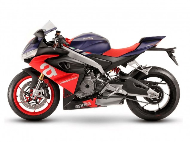 2020-2024 Aprilia RS660 Motorcycle Fairings - Matte Blue Red Silver