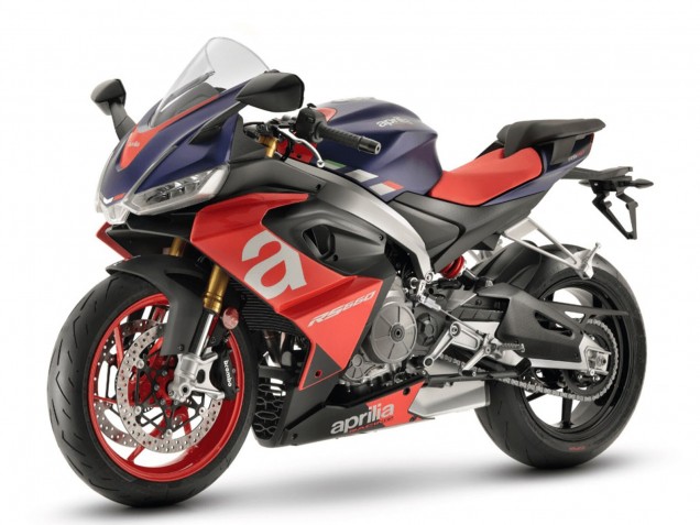 2020-2024 Aprilia RS660 Motorcycle Fairings - Matte Blue Red Silver