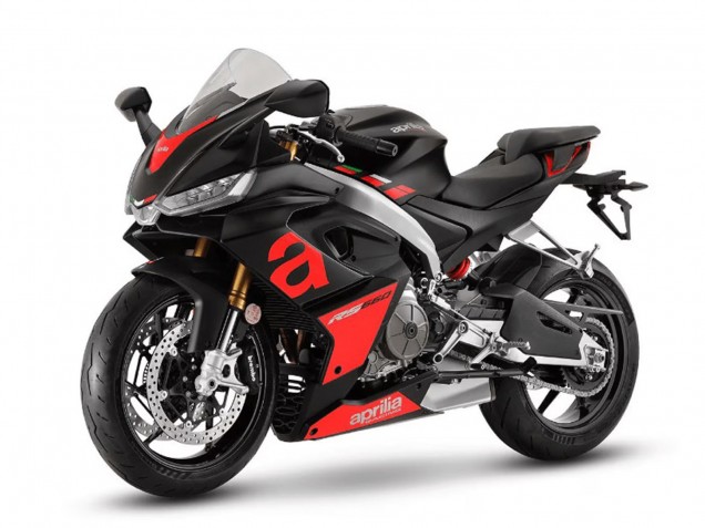 2020-2024 Aprilia RS660 Motorcycle Fairings - Matte Black Red
