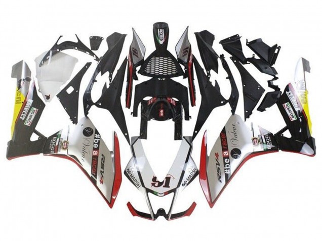 2009-2015 Aprilia RSV4 1000 Motorcycle Fairings - Silver Red Green Yellow Beacon