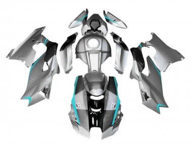 2021-2025 Kawasaki ZX10R Motorcycle Fairings - Silver Grey Black Blue
