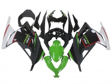 2013-2024 Kawasaki EX300 Motorcycle Fairings - White Red Green Black