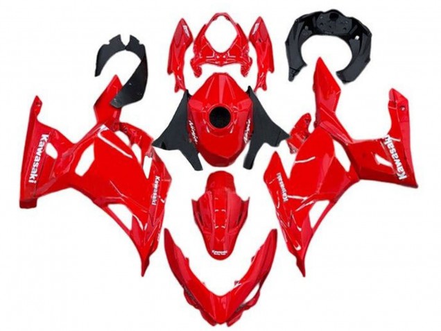 2018-2024 Kawasaki Ninja 400 Motorcycle Fairings - Red