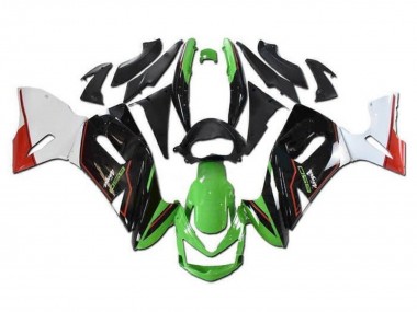2006-2008 Kawasaki Ninja 650 EX650 Motorcycle Fairings - Green Black White Red