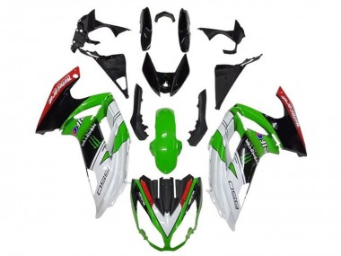 2012-2016 Kawasaki Ninja 650 EX650 Motorcycle Fairings - White Green Black Red Monster