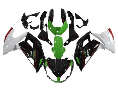 2012-2016 Kawasaki Ninja 650 EX650 Motorcycle Fairings - Green Black White Red