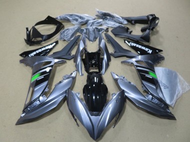 2017-2019 Kawasaki Ninja 650 EX650 Motorcycle Fairings - Glossy Grey Green Black White