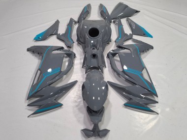 2020-2025 Kawasaki Ninja 650 EX650 Motorcycle Fairings - Grey Blue
