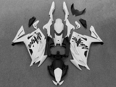 2020-2025 Kawasaki Ninja 650 EX650 Motorcycle Fairings - White Black
