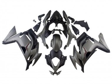 2020-2025 Kawasaki Ninja 650 EX650 Motorcycle Fairings - Matte Grey Matte Black