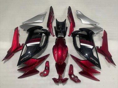 2020-2025 Kawasaki Ninja 650 EX650 Motorcycle Fairings - Red Silver White Black
