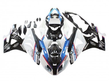 2009-2014 BMW S1000RR Motorcycle Fairings - White Red Blue Glossy Black Motorrad