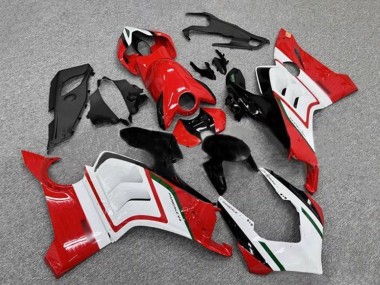 2020-2021 Ducati Panigale V4 V4S Motorcycle Fairings - White Red Glossy Black Green