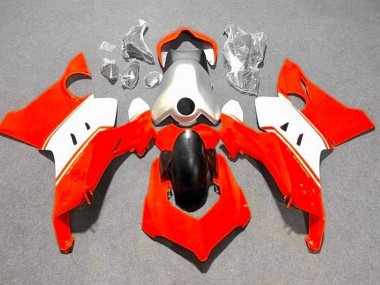 2020-2021 Ducati Panigale V4 V4S Motorcycle Fairings - Silver White Red