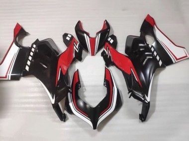 2020-2021 Ducati Panigale V4 V4S Motorcycle Fairings - White Red Glossy Black