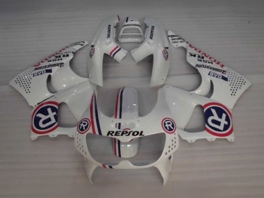 1994-1995 Honda CBR900RR 893 Motorcycle Fairings - White Red Blue Repsol