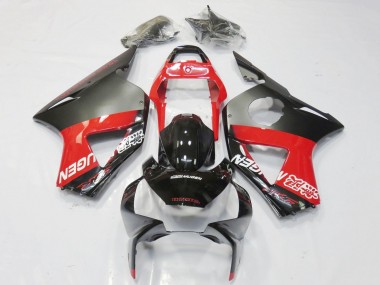 2002-2003 Honda CBR900RR 954 Motorcycle Fairings - Grey Red Glossy Black Mugen