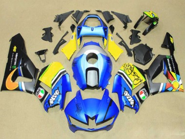 2013-2026 Honda CBR600RR Motorcycle Fairings - Blue Yellow Matte Black Green Monster