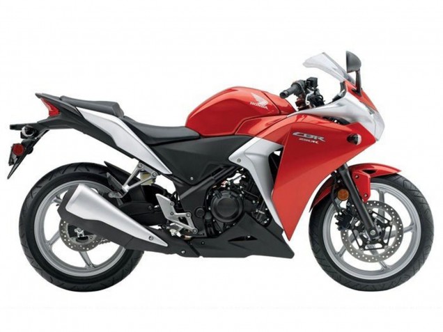 2011-2015 Honda CBR250RR Motorcycle Fairing - Silver Pink