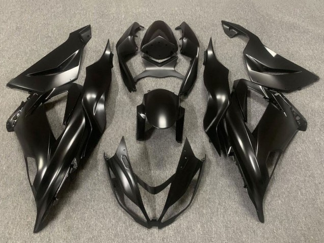 2013-2018 Kawasaki ZX6R Motorcycle Fairings - Matte Black