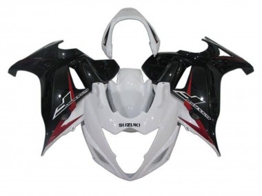 2008-2013 Suzuki GSX650F Motorcycle Fairings - White Black Red