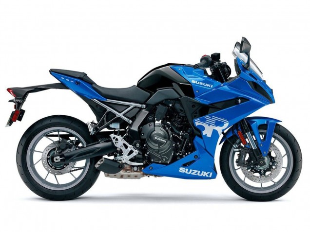 2024-2025 Suzuki GSX8R Motorcycle Fairings - Blue
