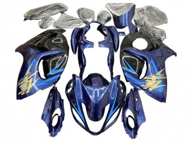 2008-2020 Blue Black Light Blue Gold Suzuki GSXR 1300 Hayabusa Motorcycle Fairings