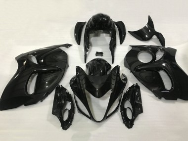 2008-2020 Glossy Black Suzuki GSXR 1300 Hayabusa Motorcycle Fairings