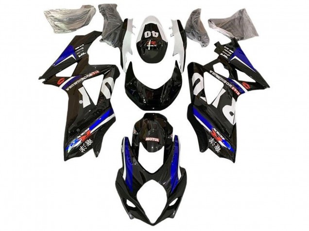 2005-2006 Suzuki GSXR 1000 Motorcycle Fairings - Black Blue White Red Yoshimura