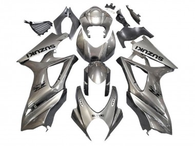 2005-2006 Suzuki GSXR 1000 Motorcycle Fairings - Silver